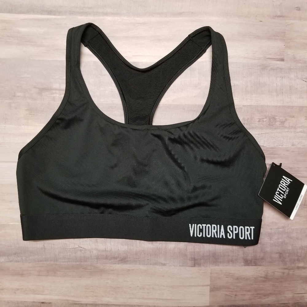 Victoria's Secret Black Sport Bra Large